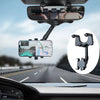 360° Rotatable Rearview Mirror Phone Holder